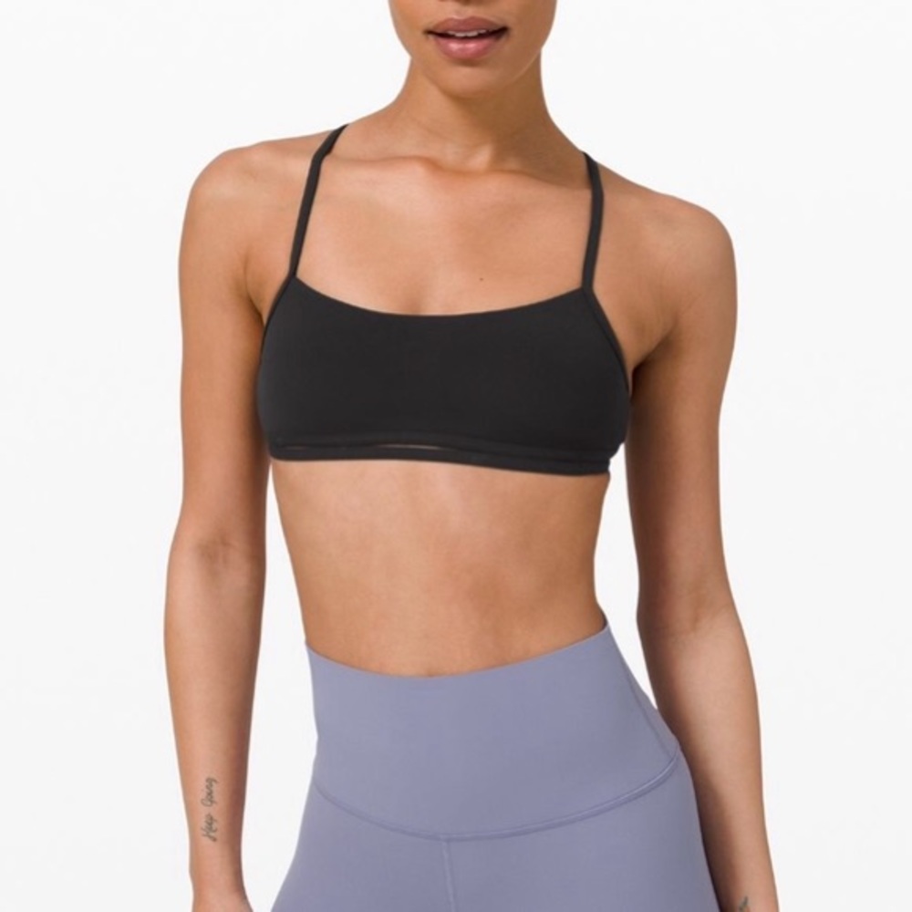 lululemon athletica Black Double-Strap Low-Impact Sports Bra - Picture 2 of 3